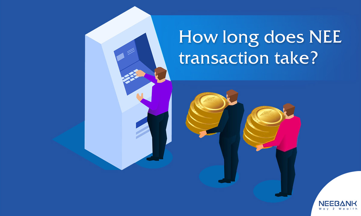 How long does a NEE coin transaction take